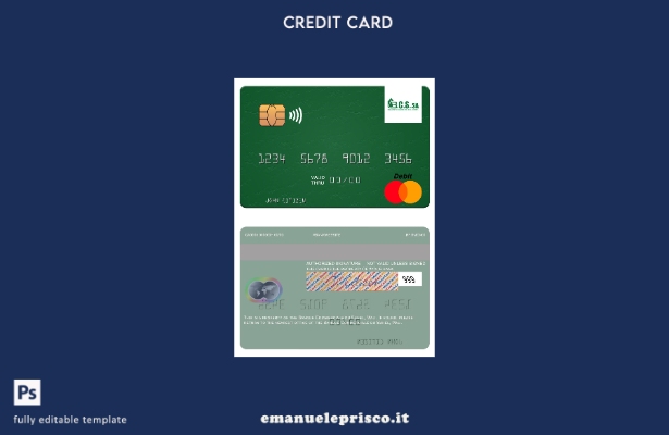 modello di carta mastercard Mali Banque Commerciale du Sahel stile verificato